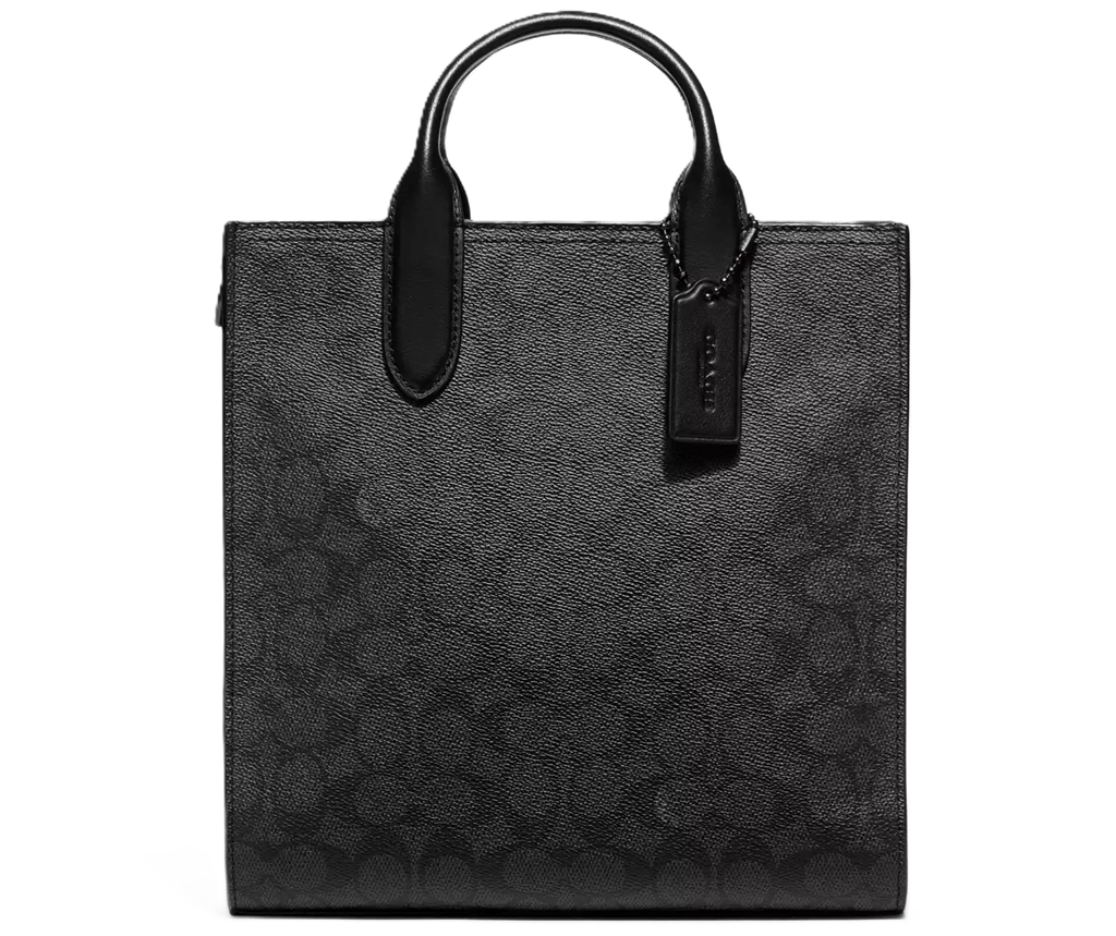 Túi Coach Gotham Tall Tote Bag 24 ‘Black’ CC096-CHR