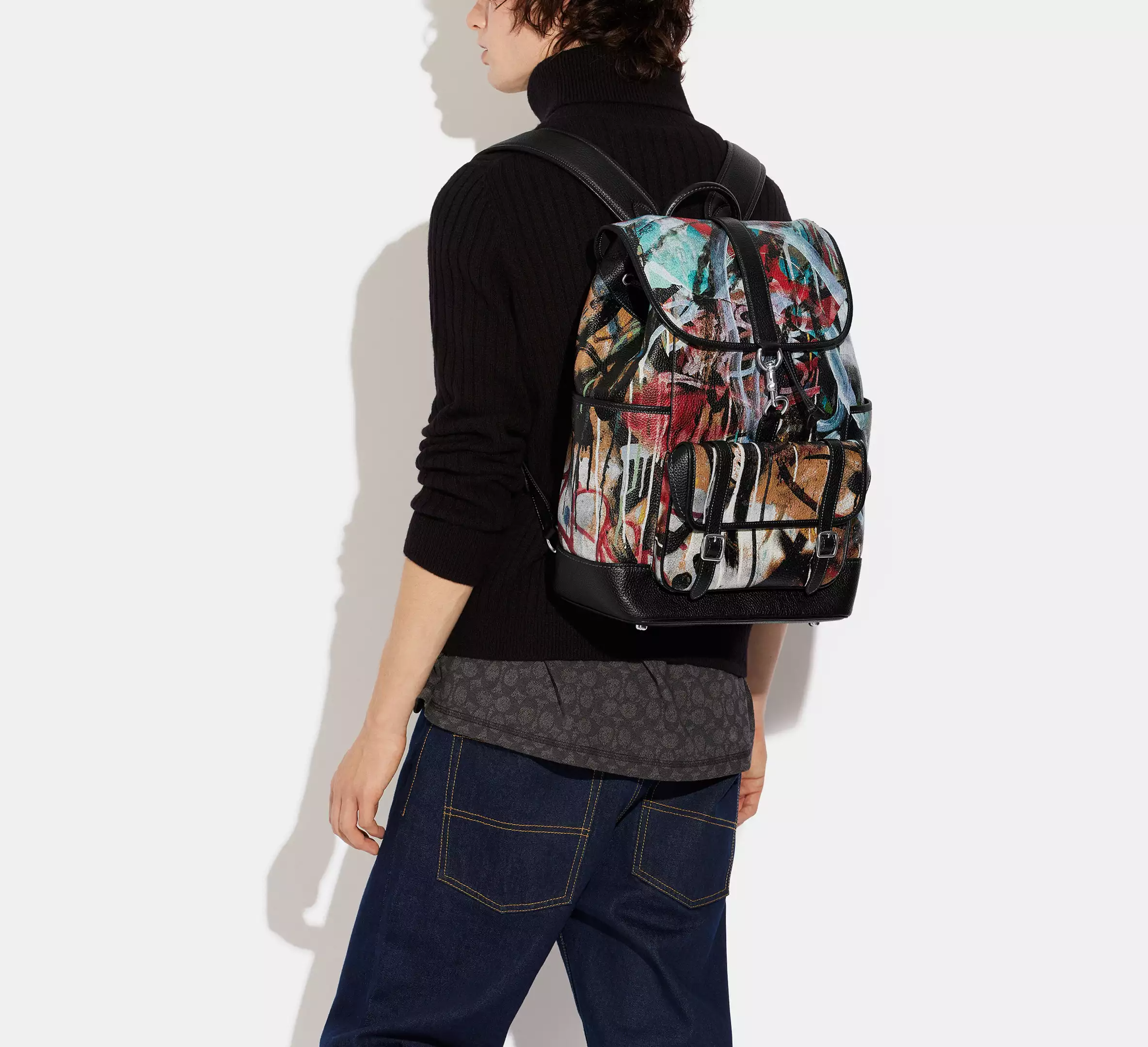 Balo Coach x Mint + Serf Carriage ‘Black’ CD676-LPP - Ảnh 3