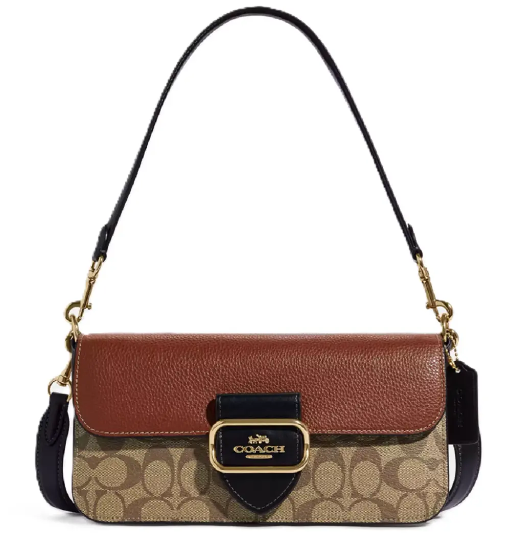 Túi Coach Morgan Colorblock Canvas 'Khaki Multi' CE560-IME7V
