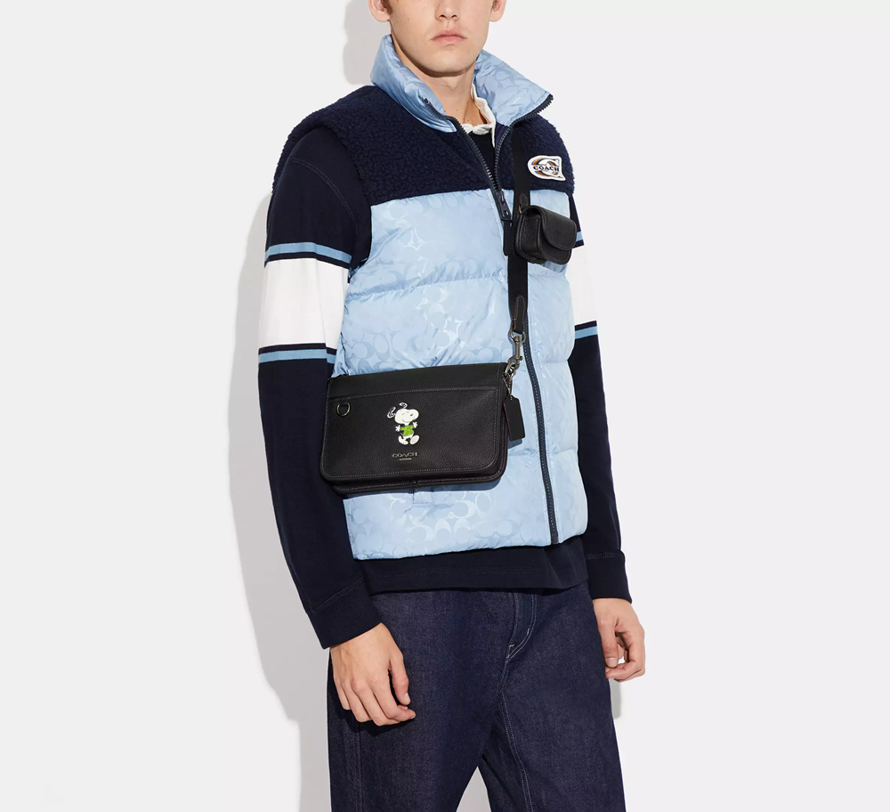 Túi Coach x Peanuts Heritage Convertible With ‘Snoopy Motif’ CE710-QBM2 - Ảnh 2