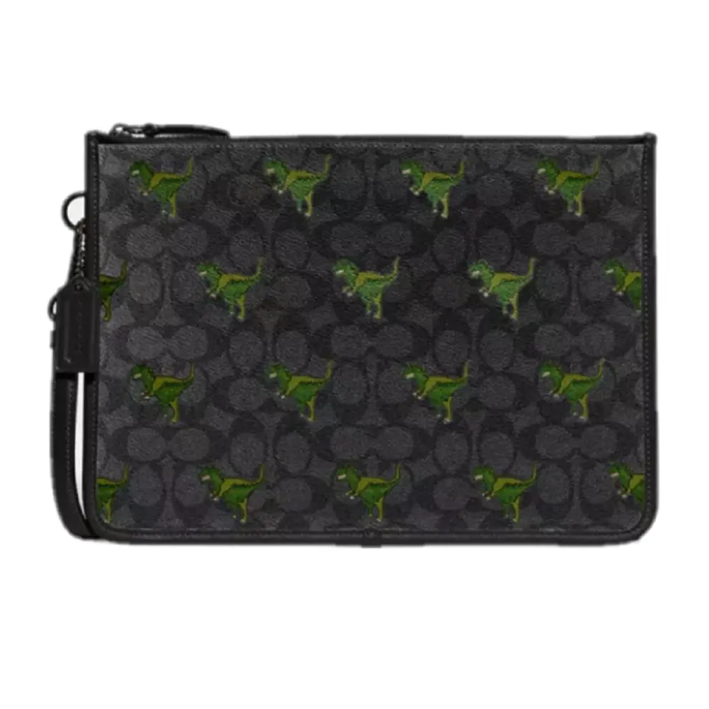 Túi Coach Charter Pouch ‘Rexy’ CF063-MI5