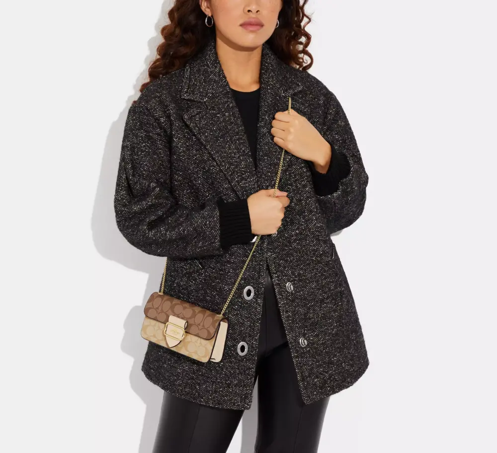 Túi Coach Morgan Crossbody Bag 'Beige' CH167-IMOT4 - Ảnh 5