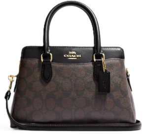 Túi Coach Mini Darcie Carryall Signature Canvas ‘Brown’ CH174-IMAA8