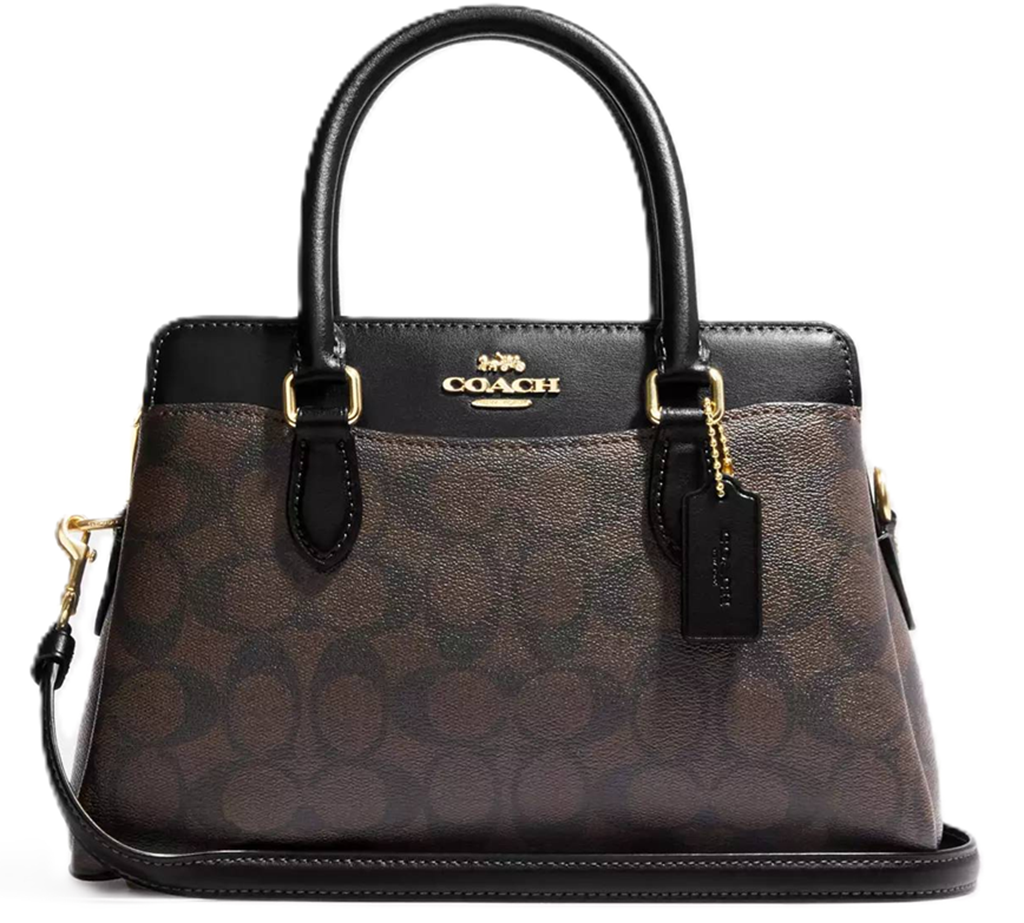 Túi Coach Mini Darcie Carryall Signature Canvas ‘Brown’ CH174-IMAA8