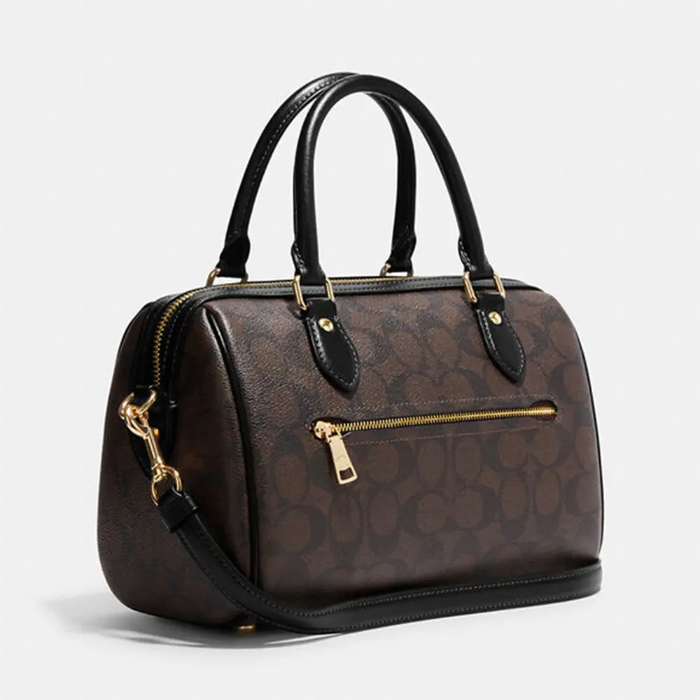 Túi Coach Rowan Satchel Signature Canvas 'Brown' CH280-IMAA8 - Ảnh 4