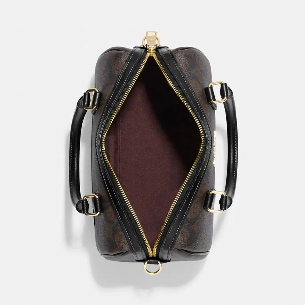 Túi Coach Rowan Satchel Signature Canvas 'Brown' CH280-IMAA8 - Ảnh 3