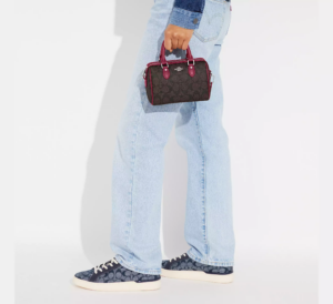 Alternative view of Túi Coach Mini Rowan Crossbody ‘Bright Violet’ CH469-IMAA8