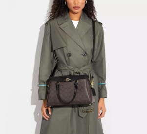 Alternative view of Túi Coach Teri Signature Canvas 'Black' CH488-IMAA8