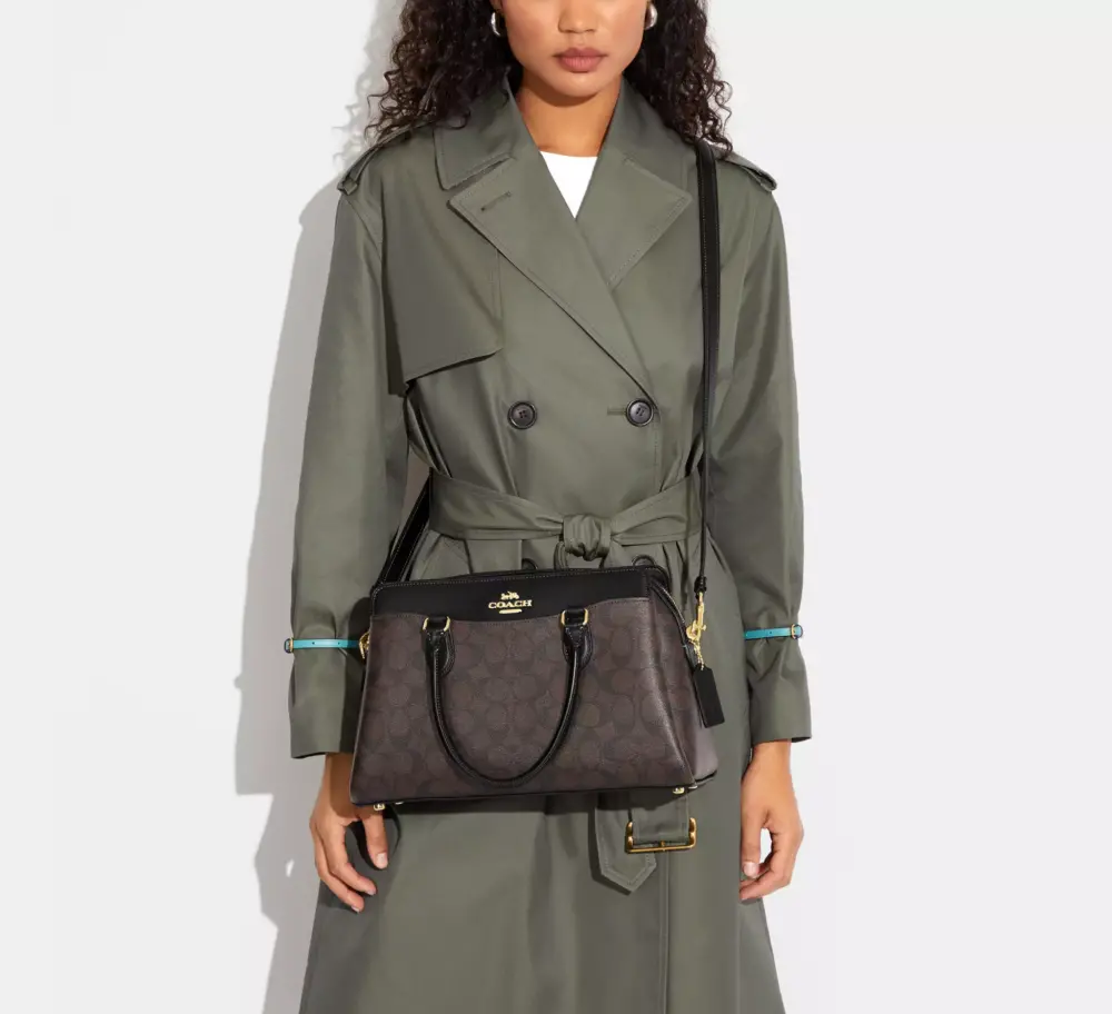 Alternative view of Túi Coach Teri Signature Canvas 'Black' CH488-IMAA8