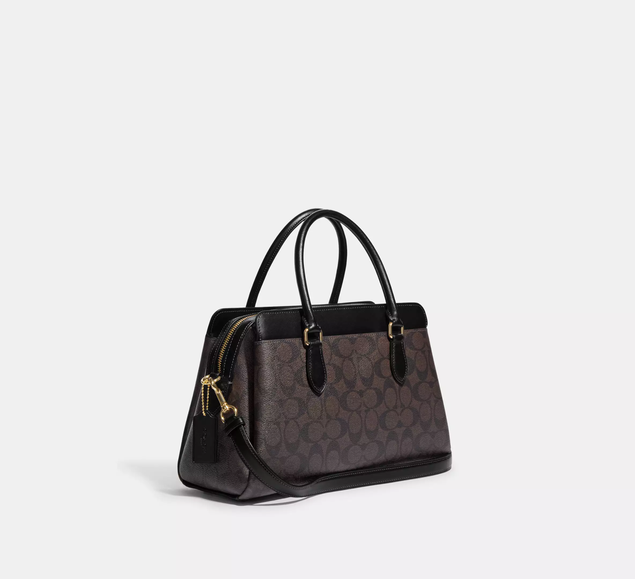 Túi Coach Teri Signature Canvas 'Black' CH488-IMAA8 - Ảnh 4