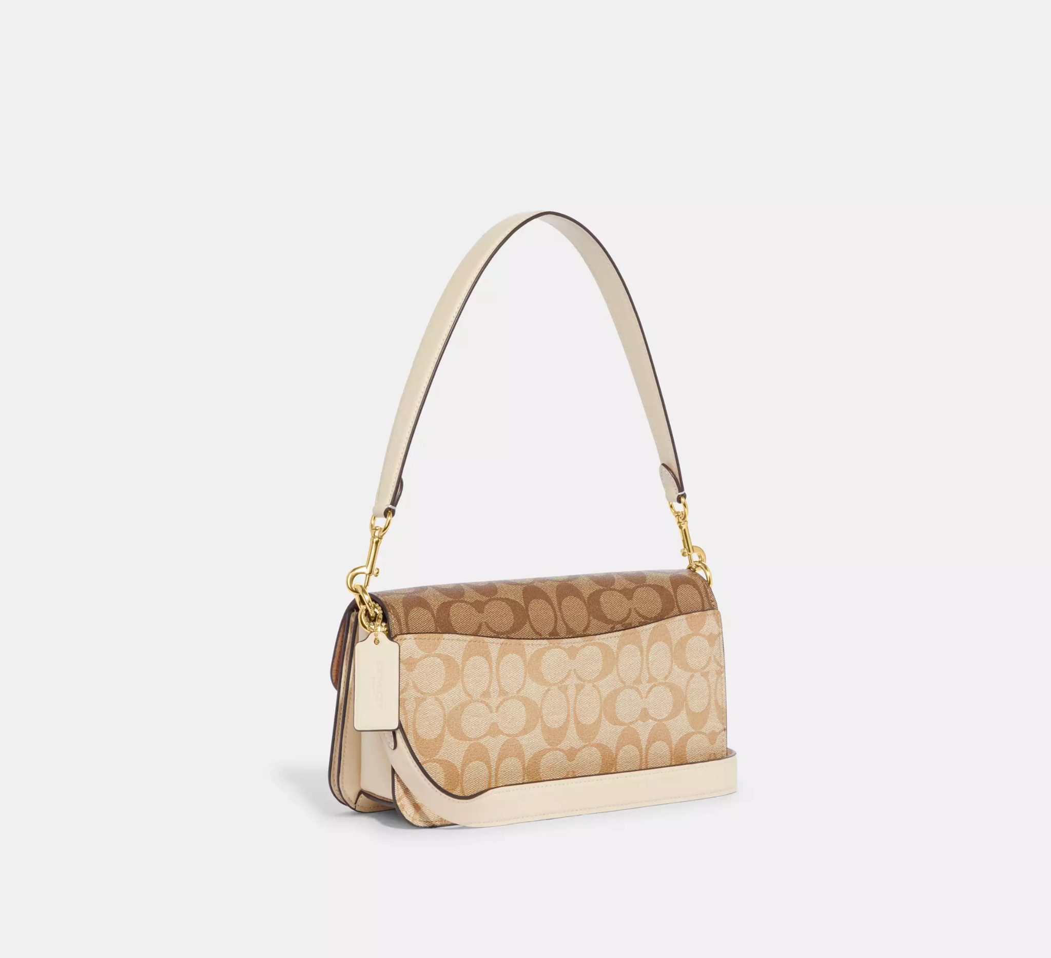 Túi Coach Morgan Blocked Signature Canvas 'Beige' CH506-IMOT4 - Ảnh 4