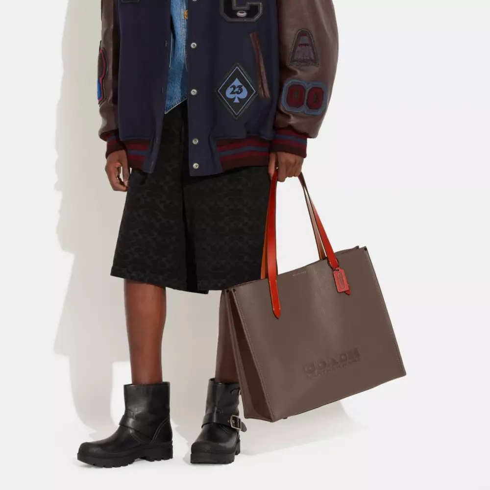 Túi Coach Relay Tote ‘Blue’ CH756-CBD - Ảnh 5