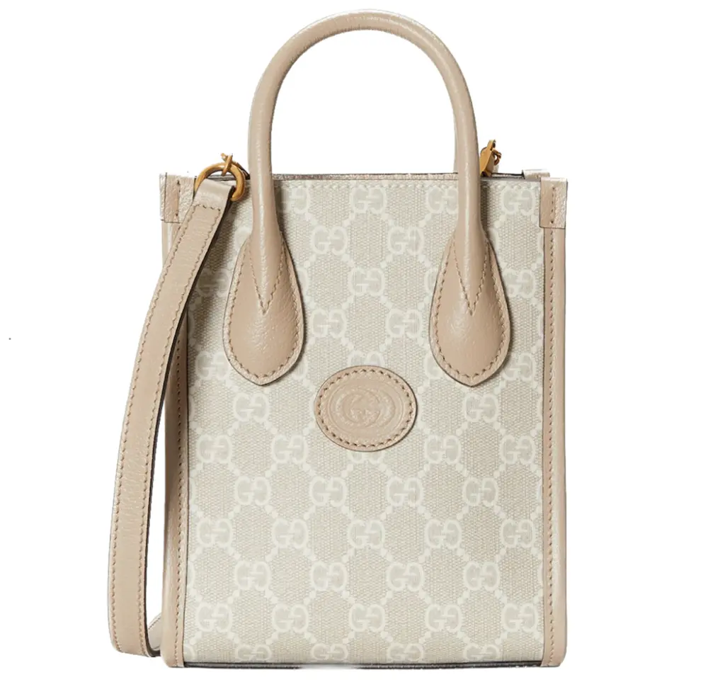 Túi Gucci Mini Tote G ‘Beige White’ 671623-UULBT-9683
