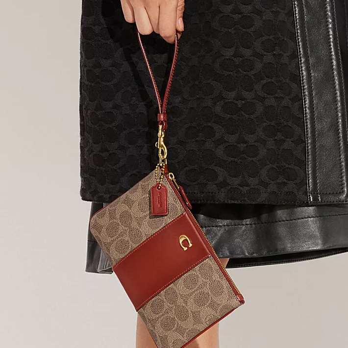 Túi Coach Color-Block Coated ‘Tan’ CI189-B4NQ4 - Ảnh 2