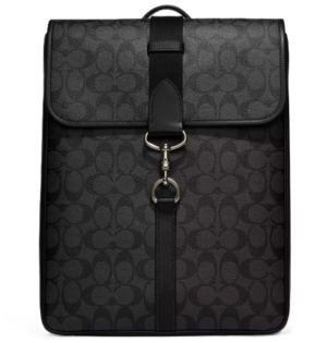 Balo Coach Blaine In Signature Canvas ‘Black’ CJ575-QBO4G