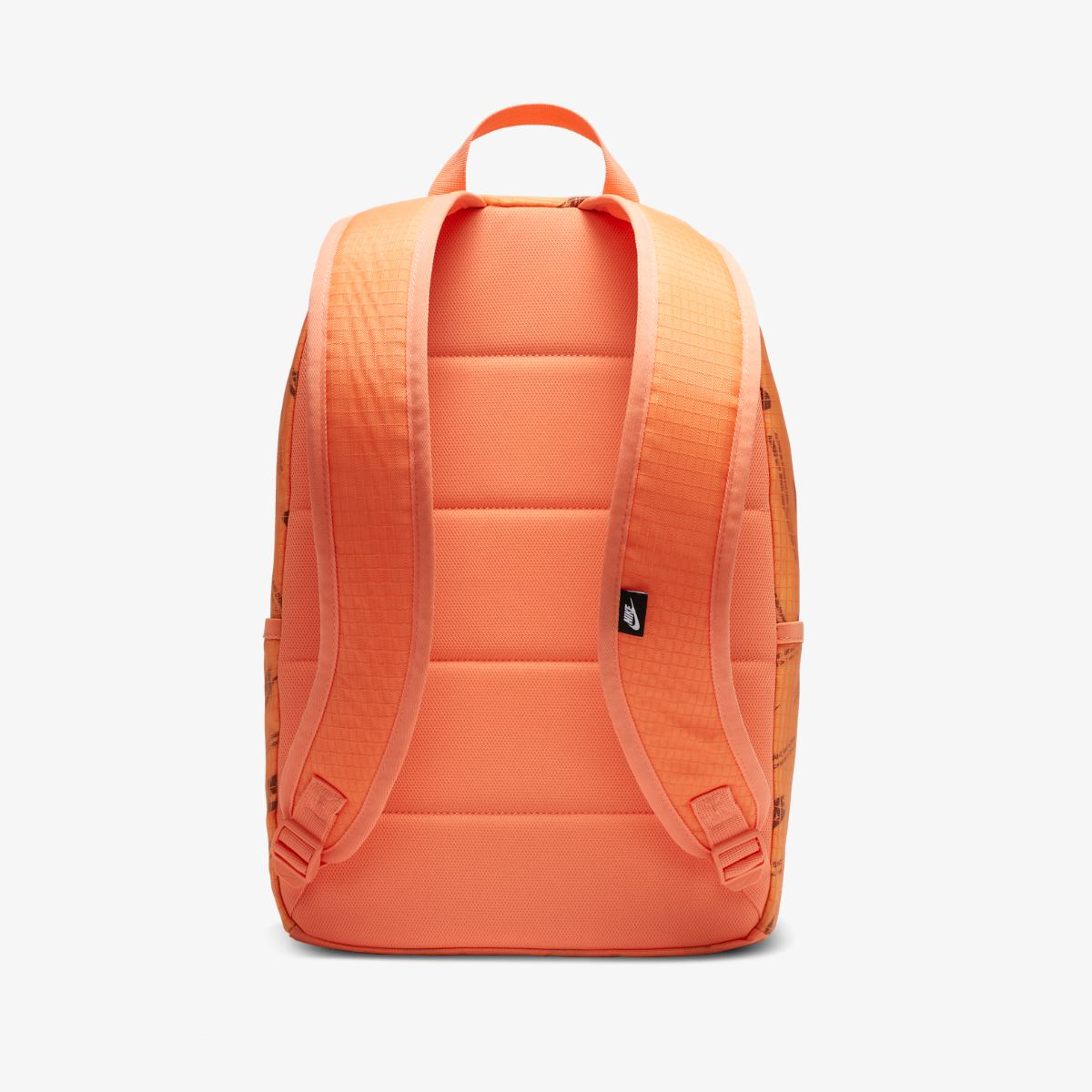 Balo Nike Heritage Backpack 2.0 MTRL Orange Black CK7444-884 - Ảnh 4