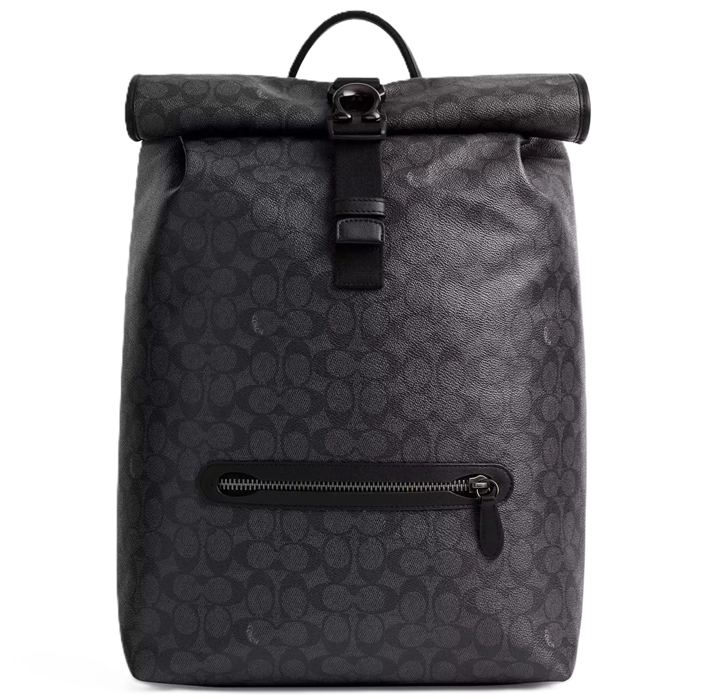 Balo Coach Beck Roll Top In Signature ‘Black’ CL252-CHR