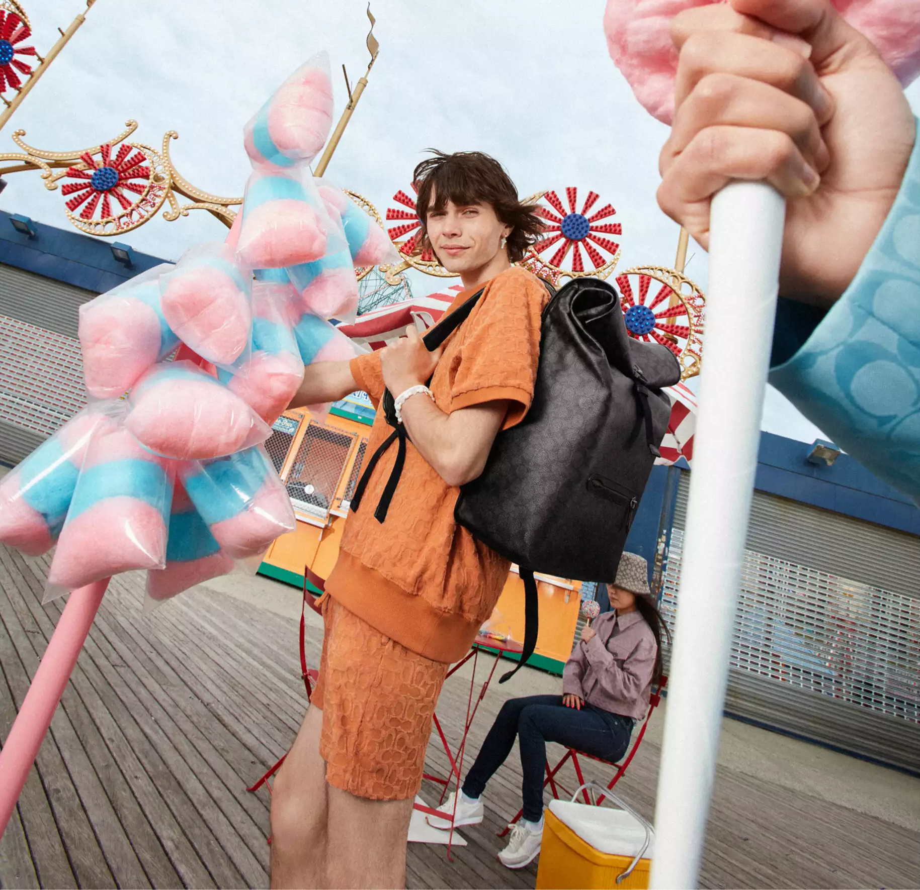 Balo Coach Beck Roll Top In Signature ‘Black’ CL252-CHR - Ảnh 2