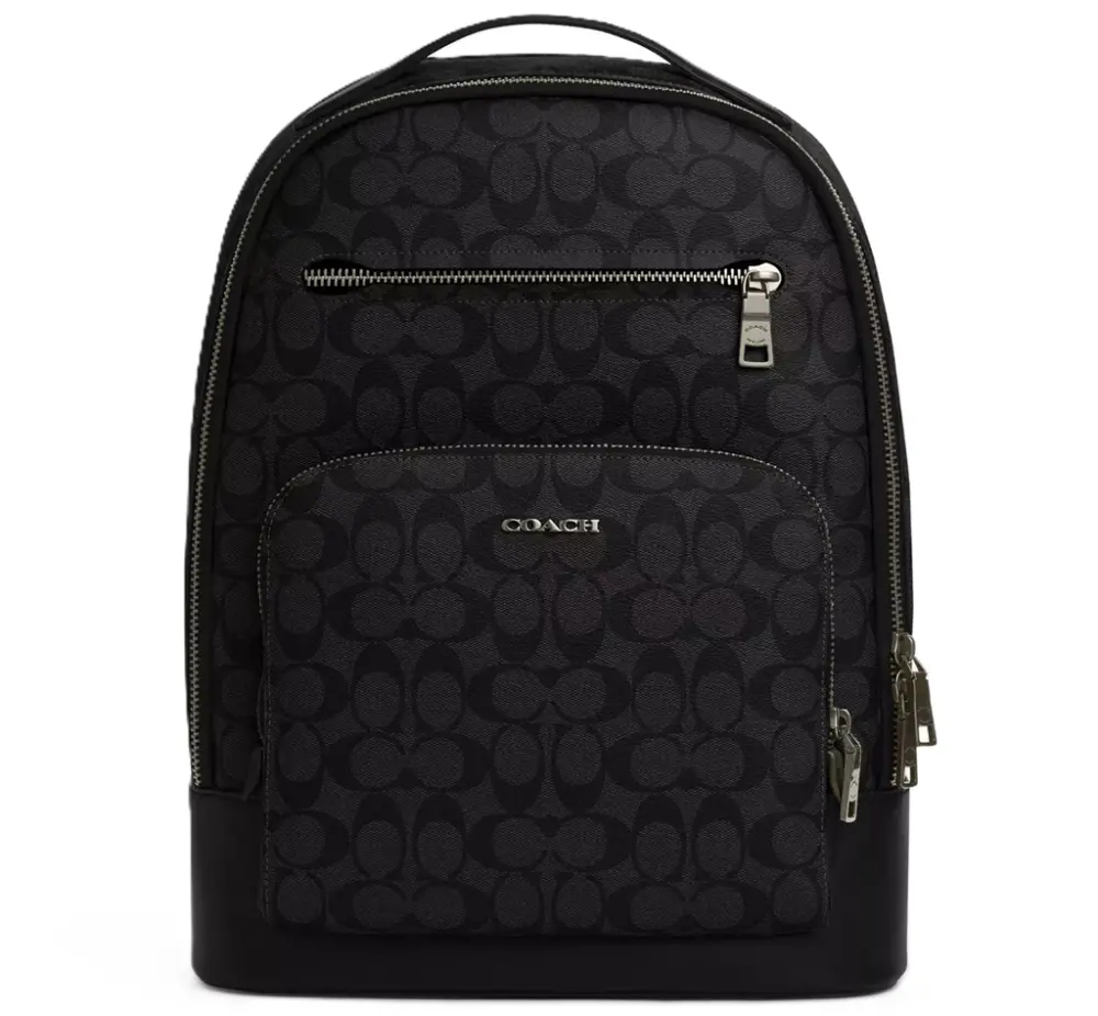 Balo Coach Ethan In Signature Canvas ‘Black’ CL962-QBLWO