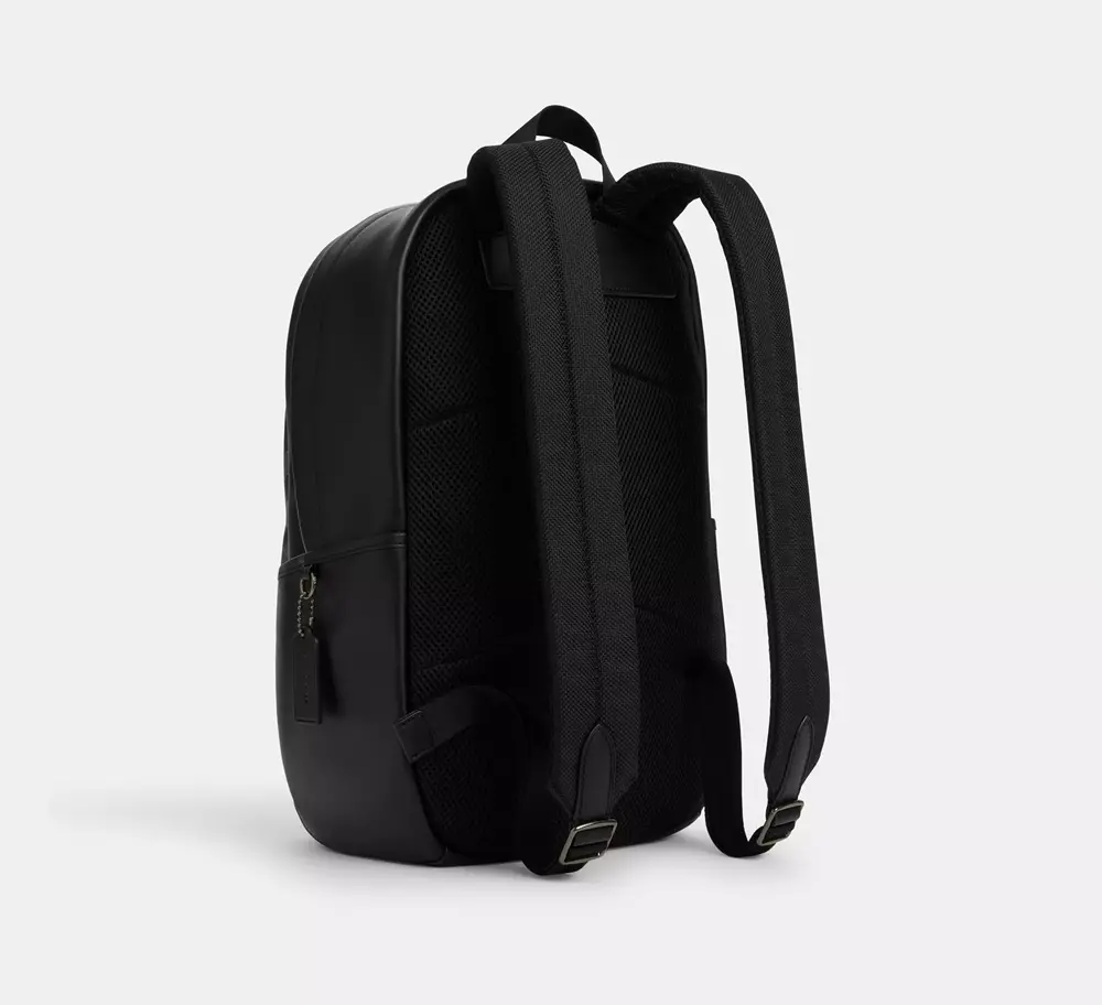Balo Coach Edge Backpack In Signature ‘Black’ CM024-QBMI5 - Ảnh 3