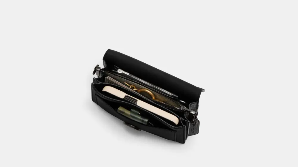 Túi Coach Tabby Shoulder Bag 20 'Black' CM546-V5BLK - Ảnh 4
