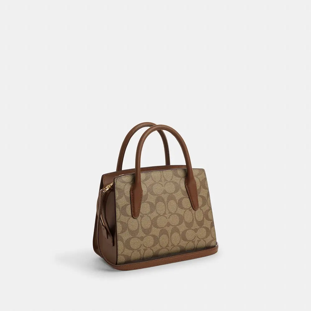 Túi Coach Andrea Carryall Canvas ‘Brown’ CP083-IME74 - Ảnh 3