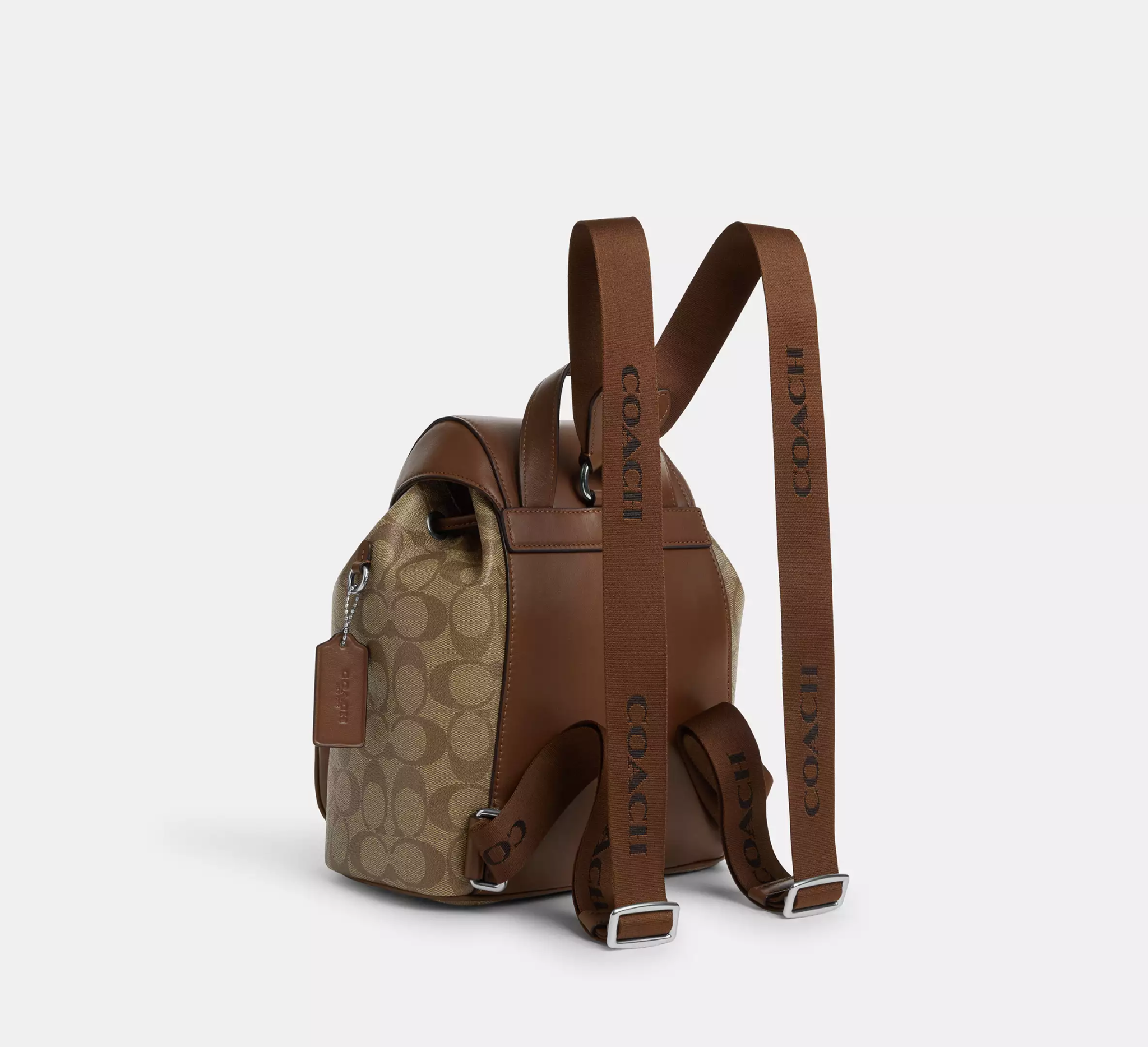 Balo Coach Pace Signature Canvas 'Brown' CR130-SVWQ3 - Ảnh 3