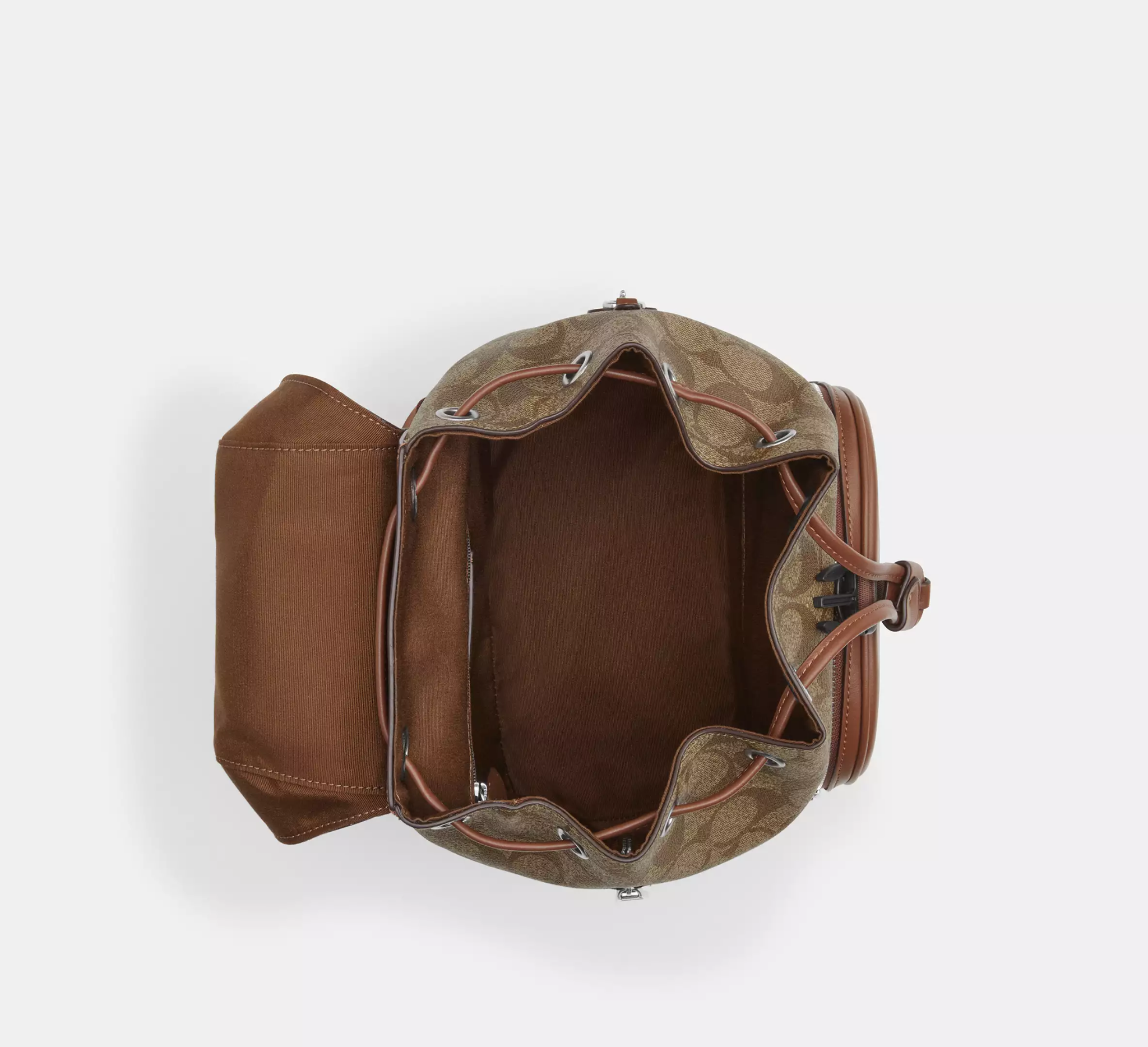 Balo Coach Pace Signature Canvas 'Brown' CR130-SVWQ3 - Ảnh 2