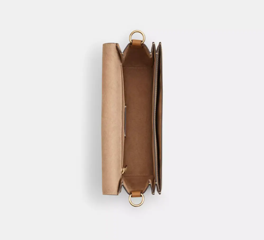 Túi Coach Morgan Blocked Signature Canvas ‘Beige’ CR332-IMWQ4 - Ảnh 3