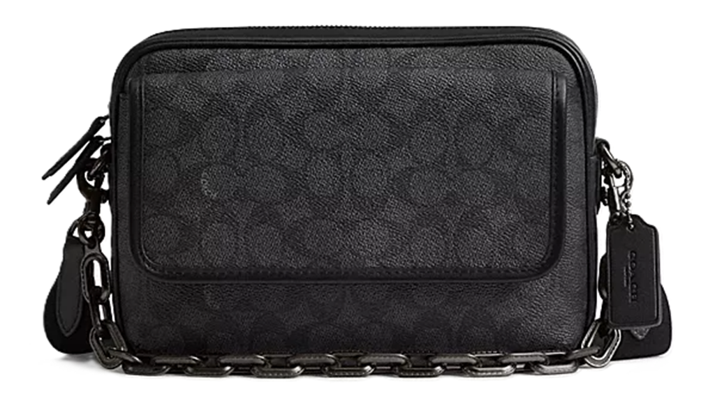 Túi Coach Charter Flap Crossbody 24 ‘Black’ CR712-CHR