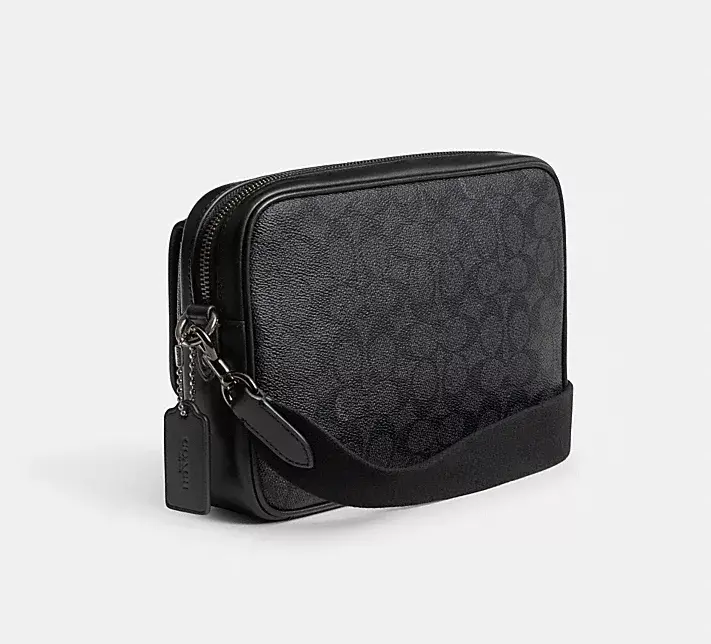 Túi Coach Charter Flap Crossbody 24 ‘Black’ CR712-CHR - Ảnh 3