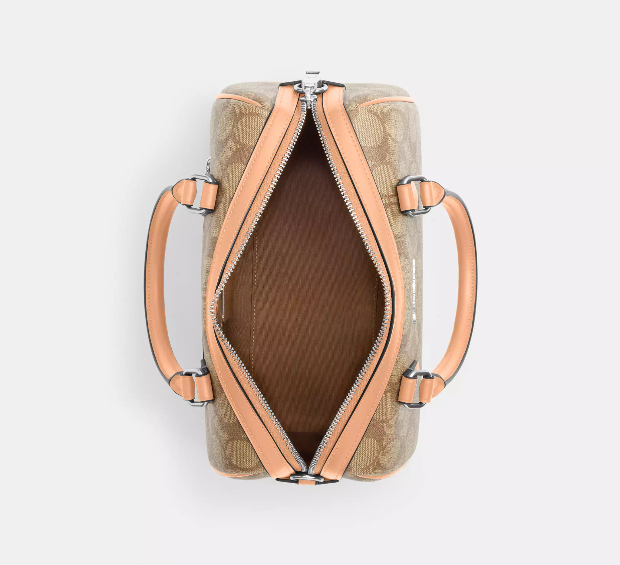 Túi Coach Rowan Satchel Signature Canvas 'Beige' CS188-IME74 - Ảnh 4