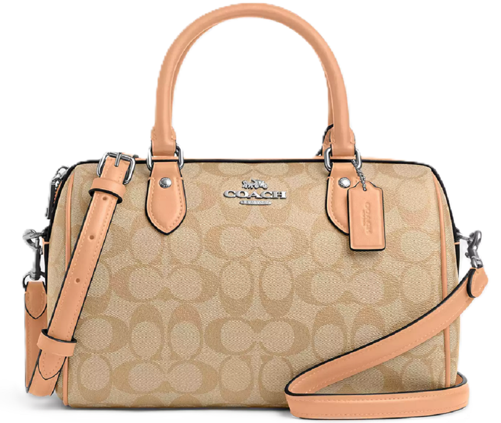 Túi Coach Rowan Satchel Signature Canvas 'Beige' CS188-IME74