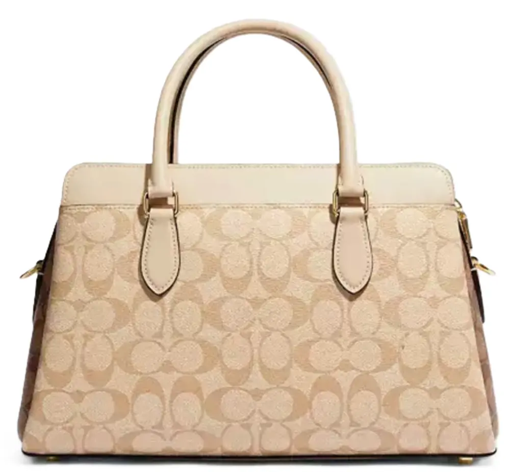 Túi Coach Darcie Carryall Colorblock Canvas 'Beige' CS553-IMWQ4
