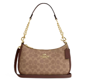 Túi Coach Teri Shoulder Bag In Signature Canvas 'Brown' CV933-IMXHE