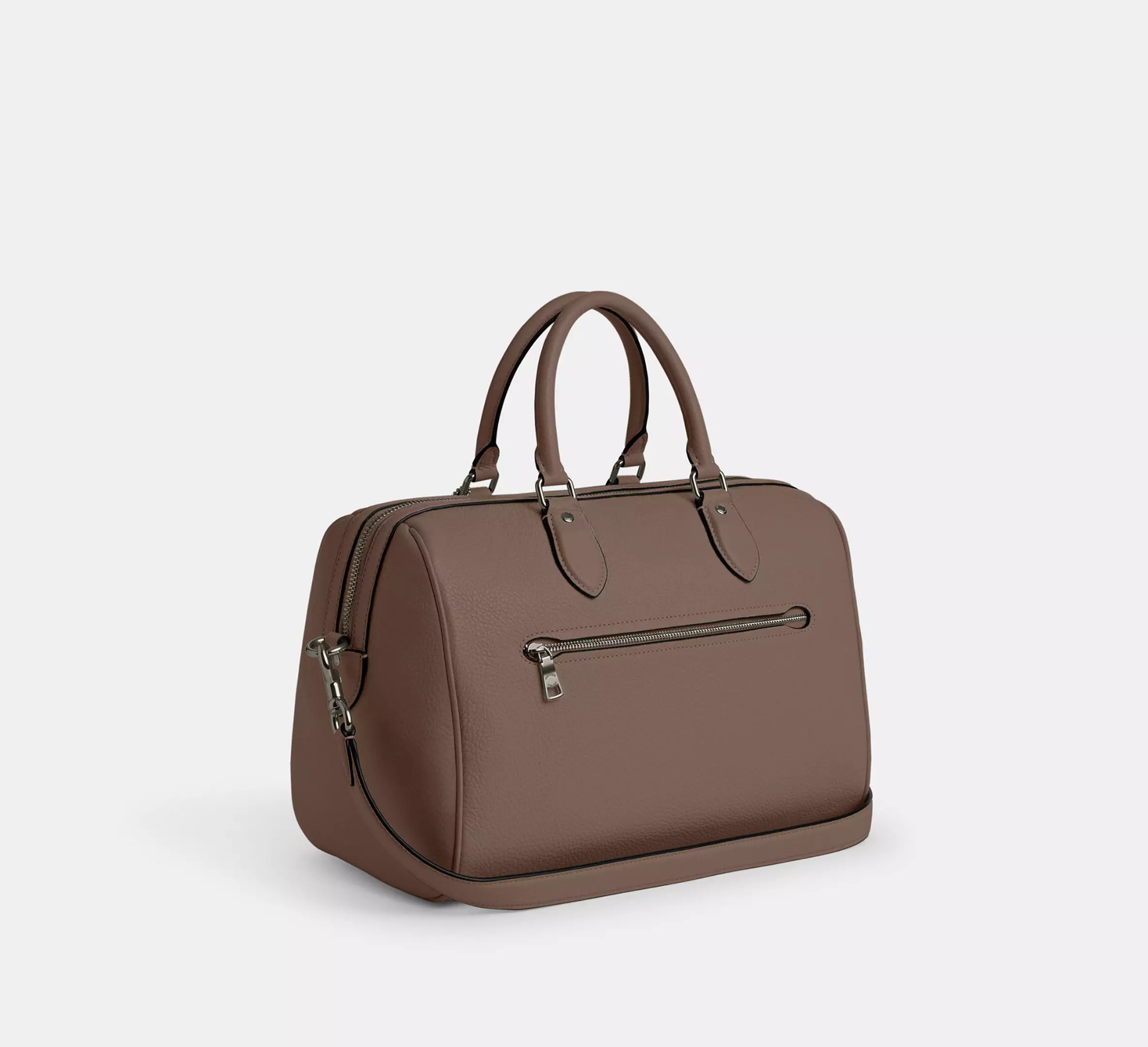 Túi Coach Rowan Large Satchel Bag ‘Dark Stone’ CV960-QBCBD - Ảnh 3