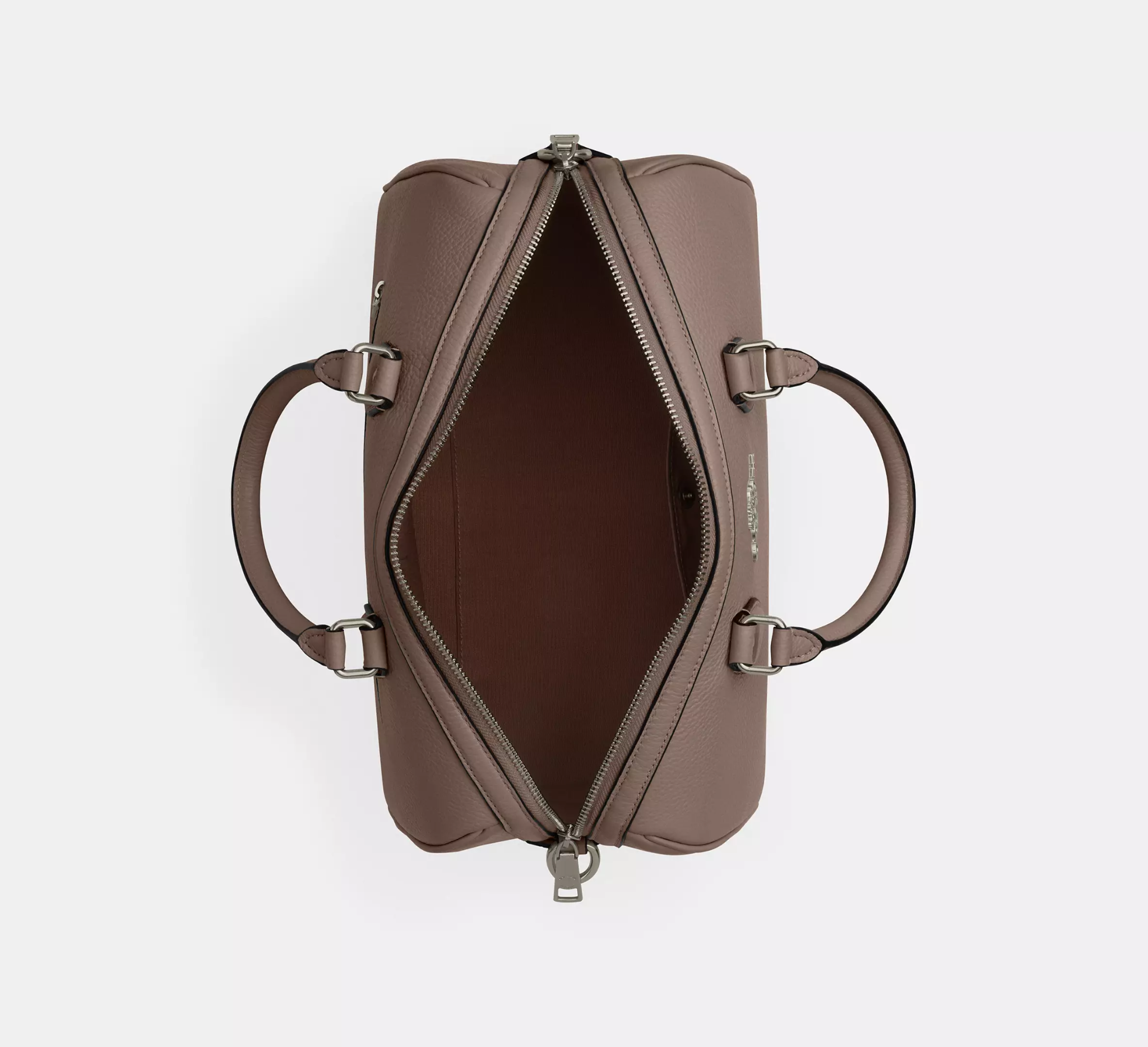 Túi Coach Rowan Large Satchel Bag ‘Dark Stone’ CV960-QBCBD - Ảnh 2