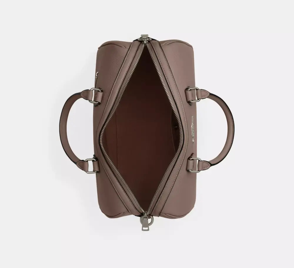 Alternative view of Túi Coach Rowan Large Satchel Bag ‘Dark Stone’ CV960-QBCBD