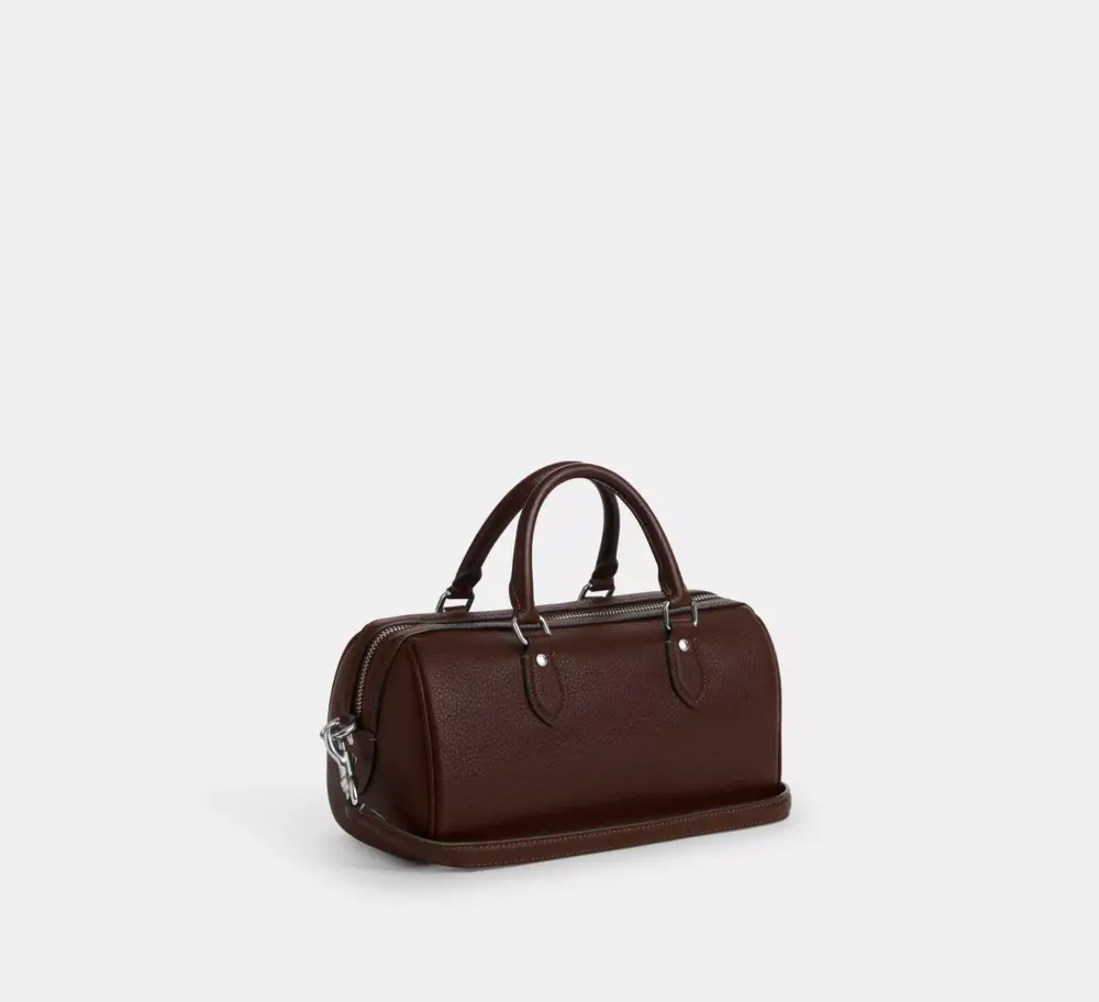 Túi Coach Rowan Long Satchel Bag ‘Brown’ CV964-SVMPL - Ảnh 3