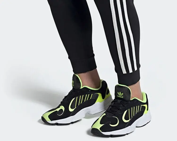 Giày Adidas Yung 1 ‘Black Hi Res Yellow’ EE5317 - Ảnh 3