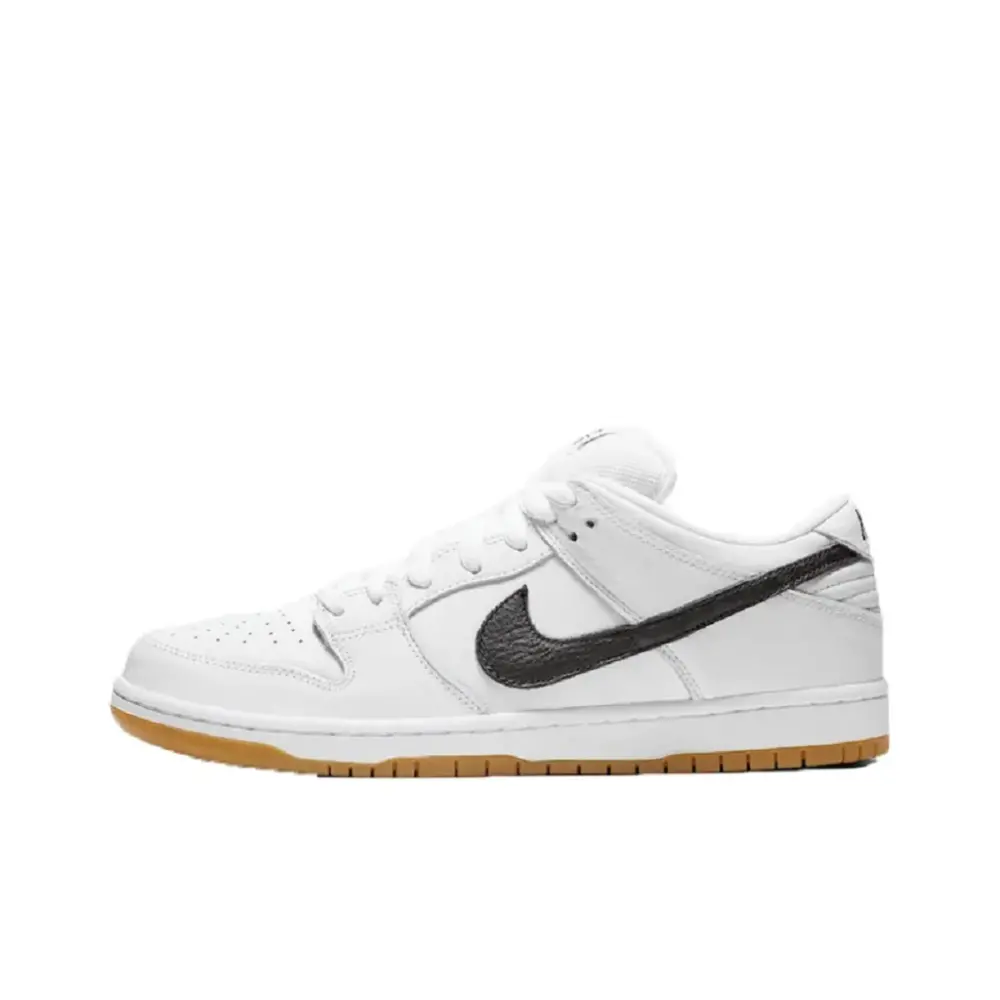 Giày Nike SB Dunk Low Orange Label White CD2563-100 - Ảnh 6