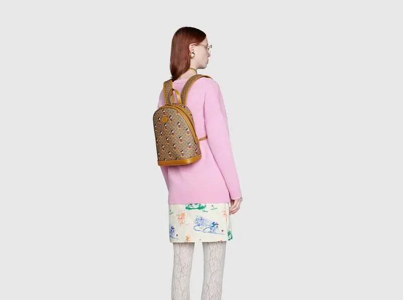 Balo Gucci x Disney Mickey Mouse ‘Beige’ 552884-HWUDM-8603 - Ảnh 3