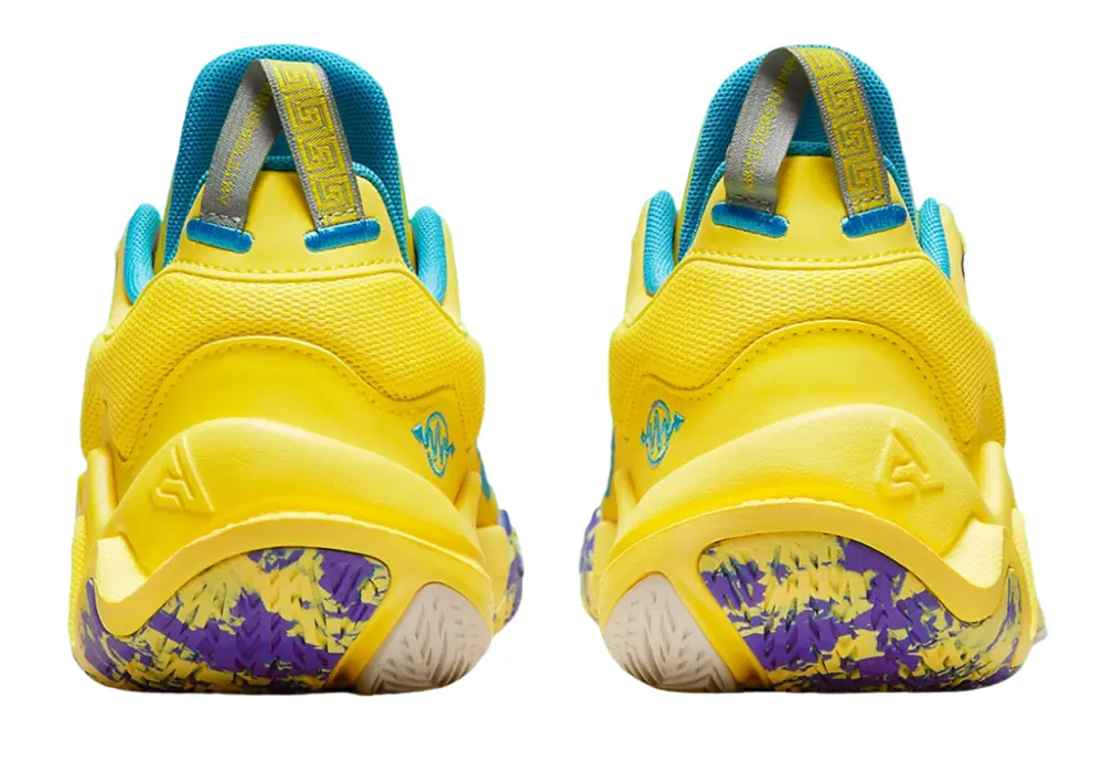 Giày Nike Giannis Immortality 2 GS 'Yellow Strike' DQ1943-700 - Ảnh 4