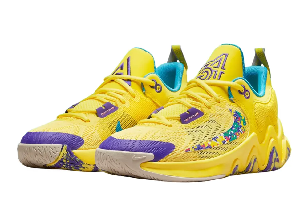 Alternative view of Giày Nike Giannis Immortality 2 GS 'Yellow Strike' DQ1943-700