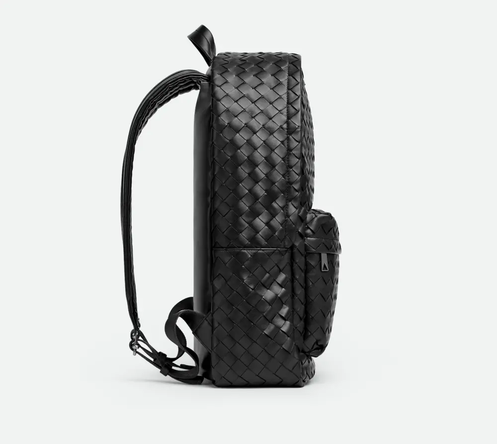 Balo Bottega Veneta Medium Classic Intrecciato ‘Black’ 730732V2HL28803 - Ảnh 3