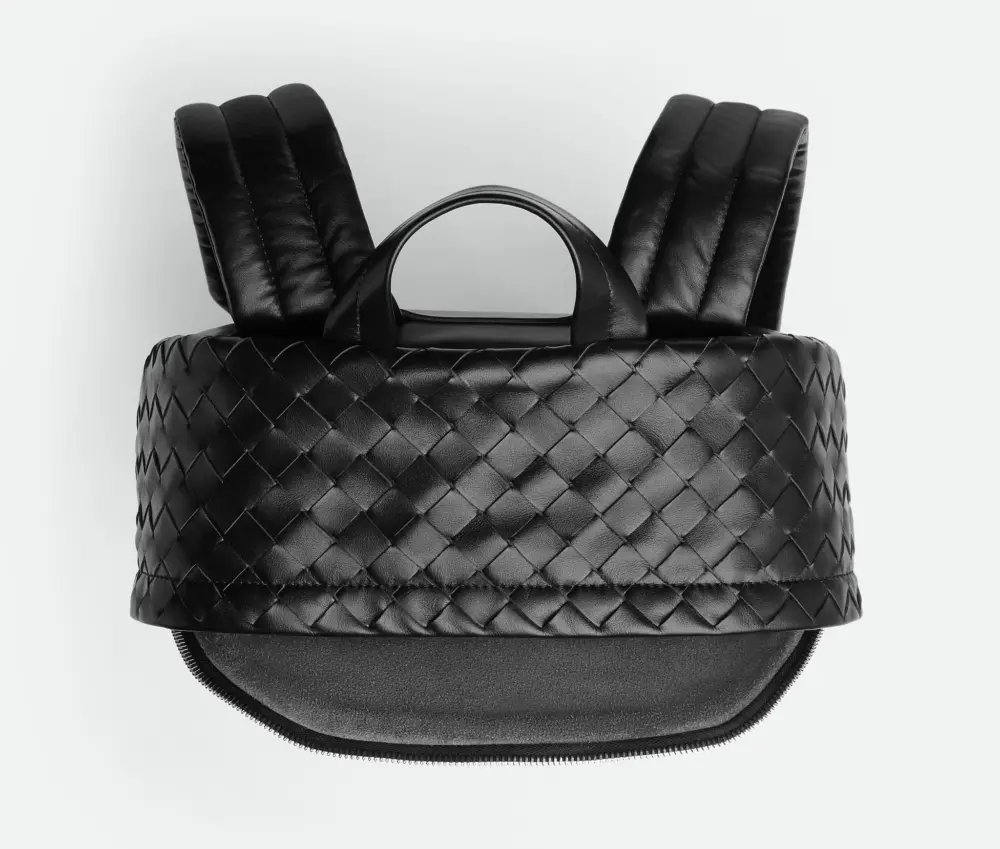 Alternative view of Balo Bottega Veneta Medium Classic Intrecciato ‘Black’ 730732V2HL28803