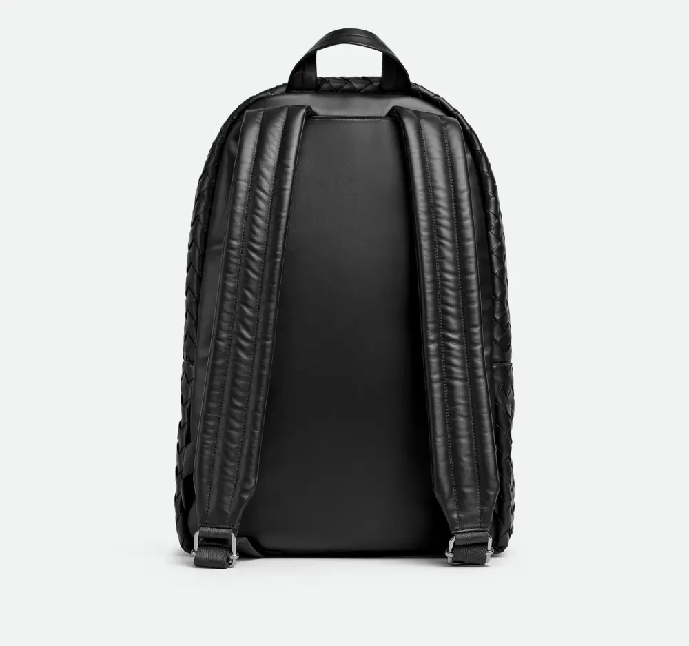 Balo Bottega Veneta Medium Classic Intrecciato ‘Black’ 730732V2HL28803 - Ảnh 4
