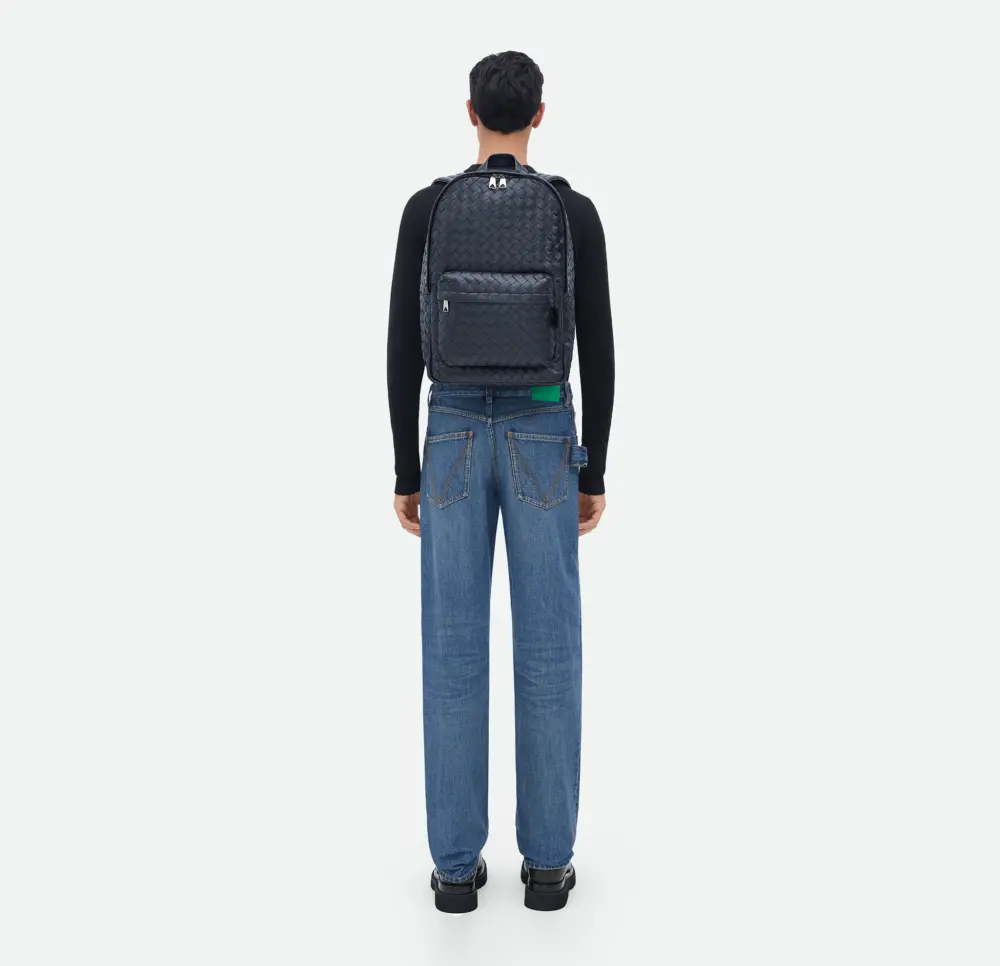 Alternative view of Balo Bottega Venena Medium Classic Intrecciato ‘Space’ 730732V2HL28838