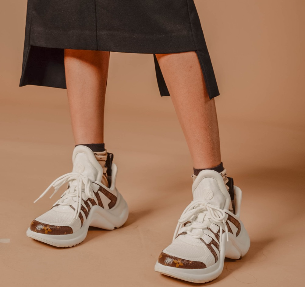 Giày Louis Vuitton Archlight Trainers ‘Patent Monogram’ 1A43KZ - Ảnh 2