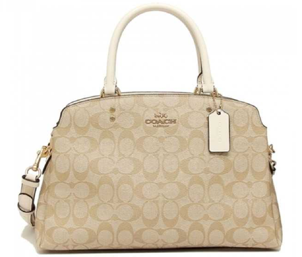Túi Coach Mini Lillie Carryall Coated Canvas 'White' 91495-IMDQC